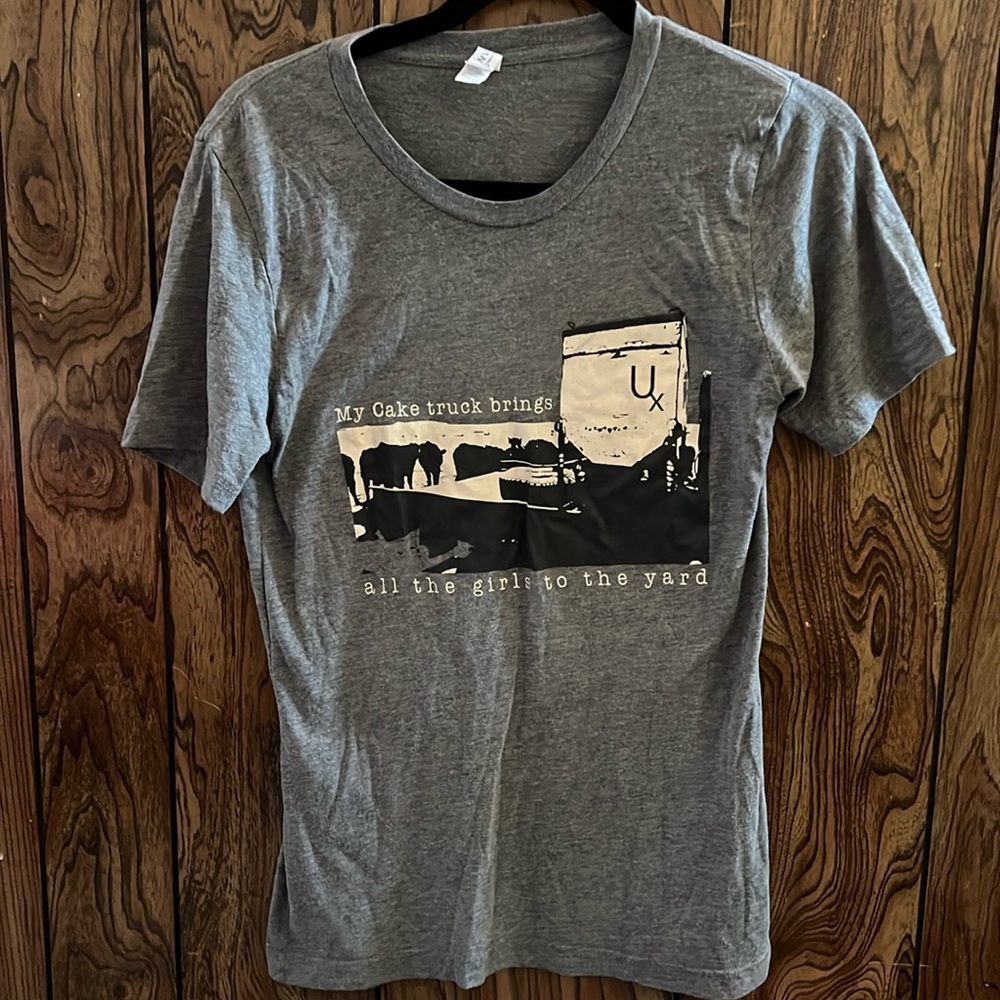 U Spur “My Cake Truck Brings All The Girls To The Yard” Cow Shirt